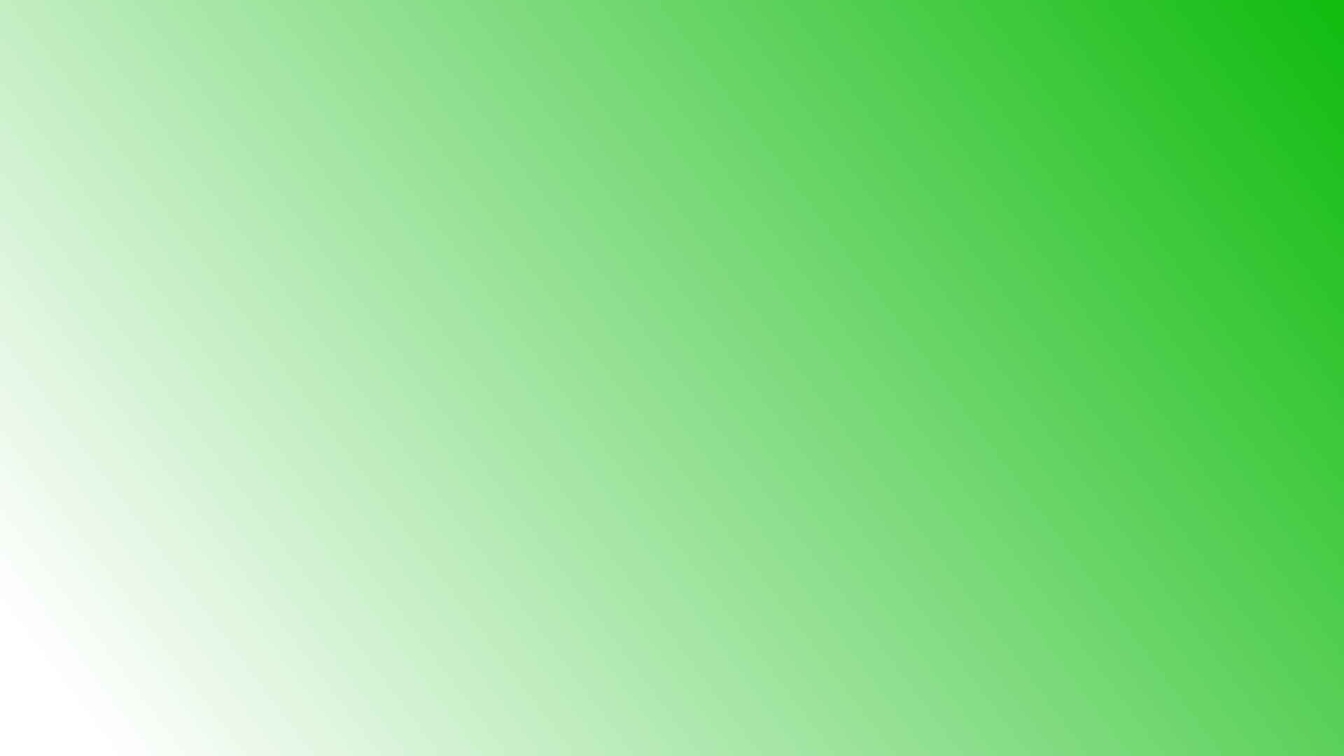 Green and white gradient background