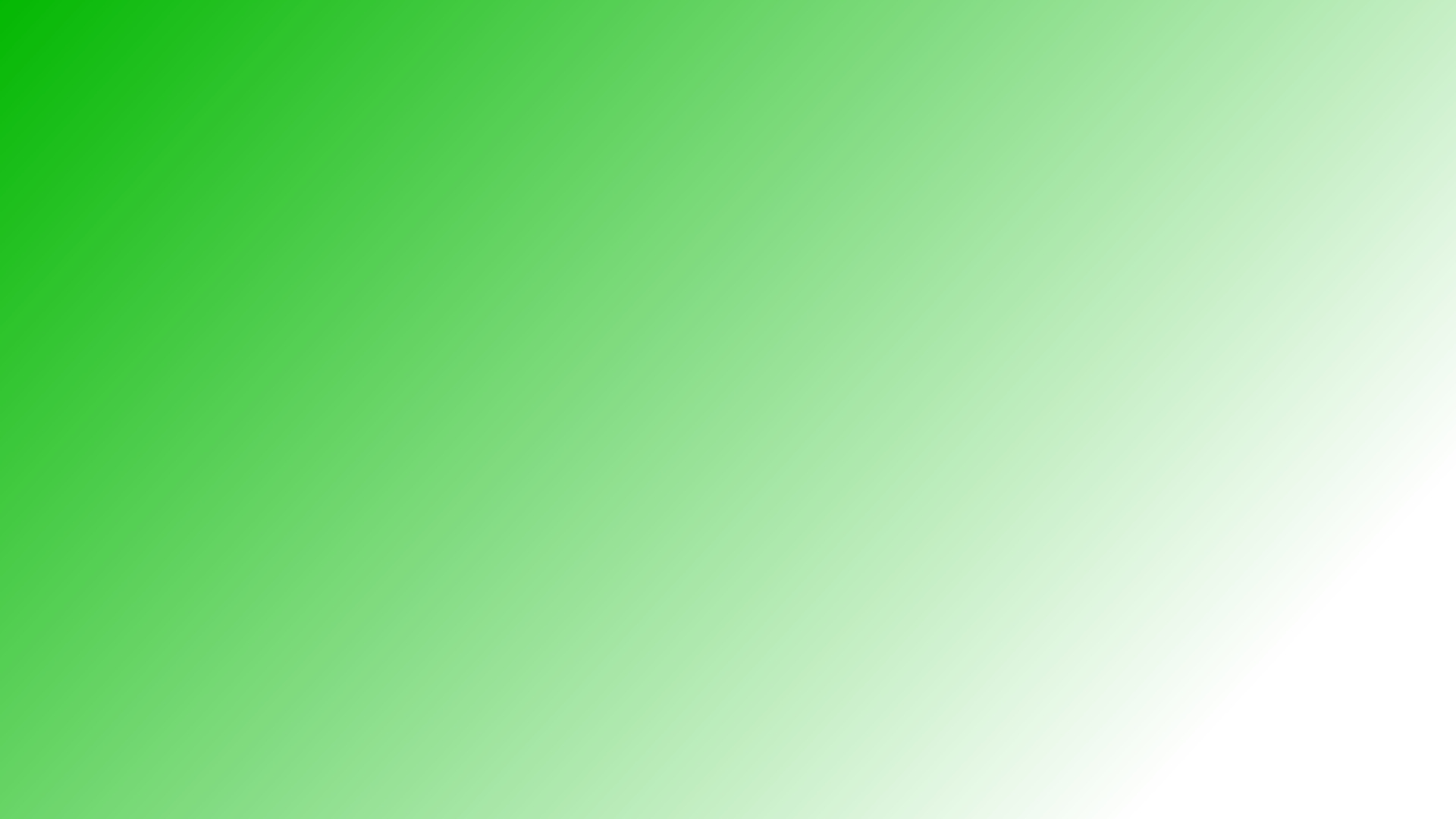Green and white gradient background